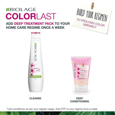 Matrix Biolage Colorlast Deep Treatment Pack for ColourTreated Hair 100ml MTX54 Matrix