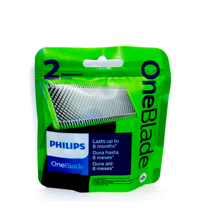 Philips Oneblade Replaceable Blade (Pack of 2) Lime PPC02 Philips Personal Care