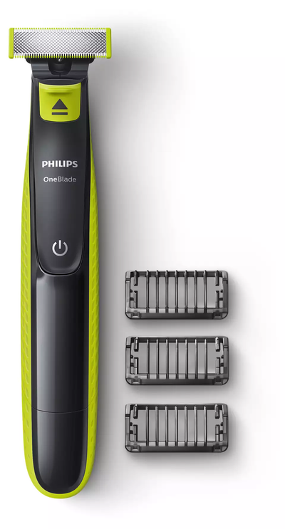 Philips OneBlade Hybrid Stubble Trimmer & Shaver with 3xLengths QP2520/25 PPC05 Philips Personal Care