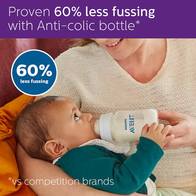 Philips Avent Anti Colic Bottle 125ml 0m+ Single SCF810/10 Avent