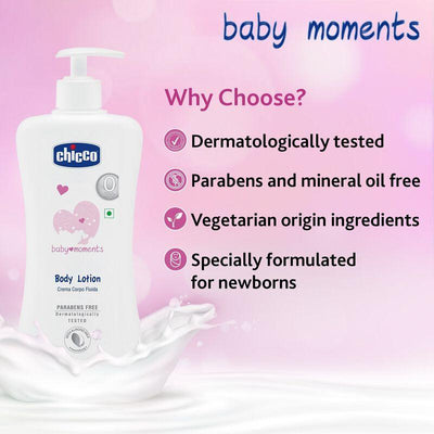 Chicco Baby Body Lotion 500ml 0m+ CHI05 Chicco
