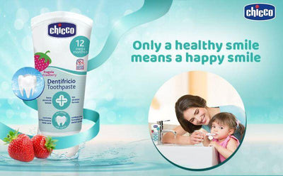 Chicco Dentrificio Toothpaste 50ml 12m+ Strawberry CHI27 Chicco