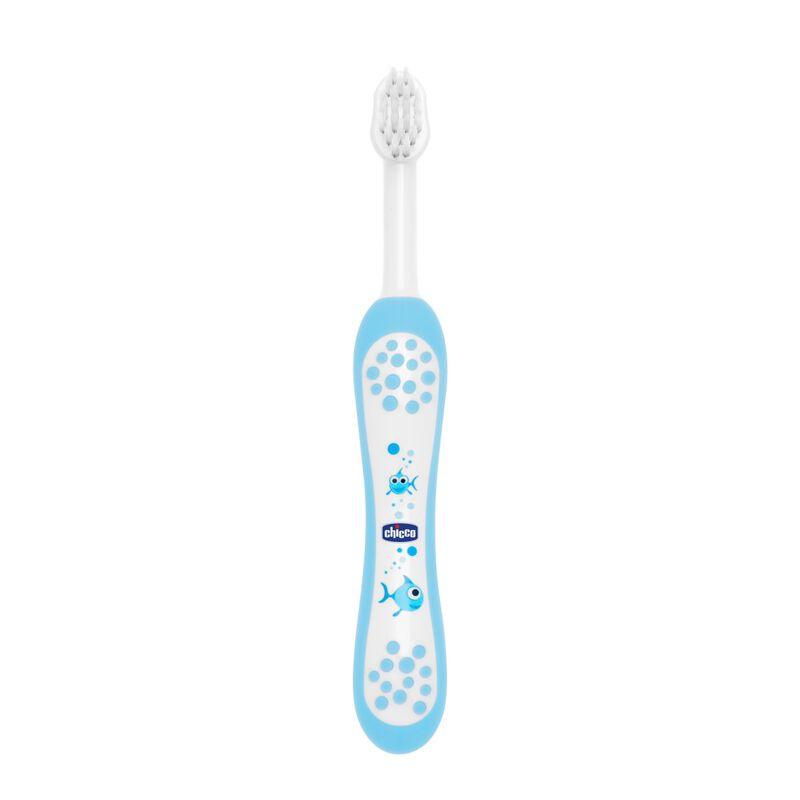 Chicco First Milk Teeth Toothbrush Blue (6m-3y) CHI32 Chicco
