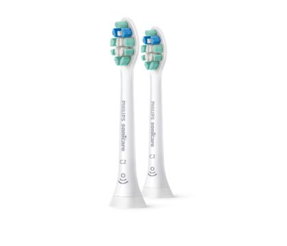 Philips Sonicare C2 Optimal Plaque Defence Toothbrush Heads (Pack of 2) PPC04 Philips