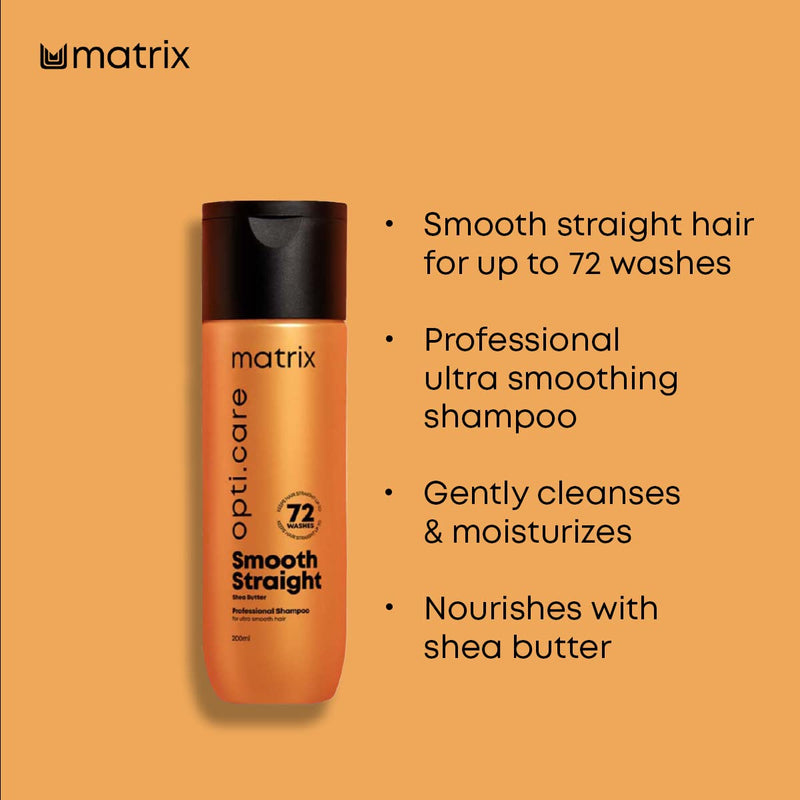 Matrix OptiCare Smooth Straight Shampoo 200ml MTX33 Matrix