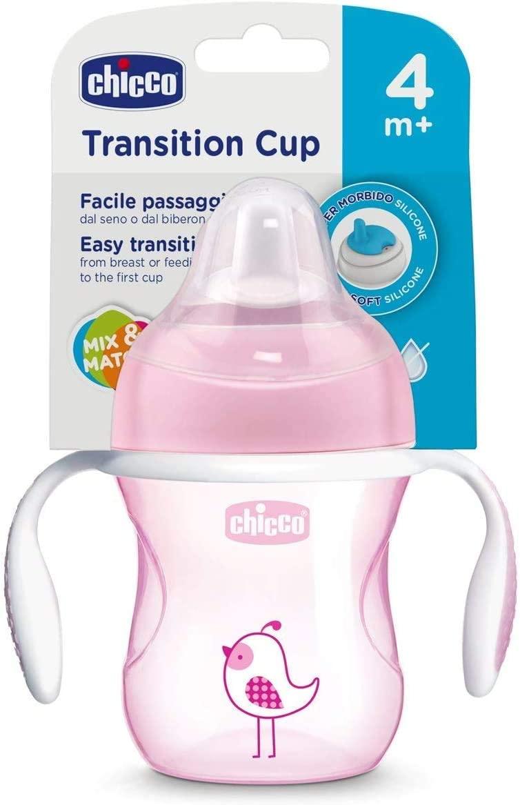 Chicco Transition Cup Pink 200ml 4m+ CHI07 Chicco